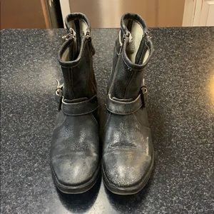 Women’s Distressed Bedstu Boots - 10